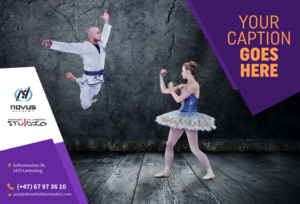 Poster Design by Gfx.26™ for Glede i Bevegelse AS | Design: #15463924