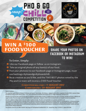 Poster Design by Venus L. Penaflor for Pho and Go Pty Ltd | Design: #15473869