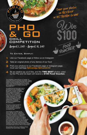 Poster Design by janiceg for Pho and Go Pty Ltd | Design: #15545749