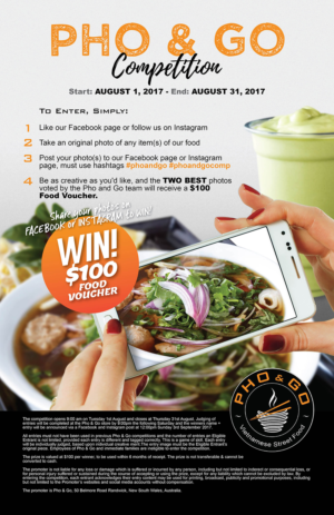 Poster Design by janiceg for Pho and Go Pty Ltd | Design: #15582215