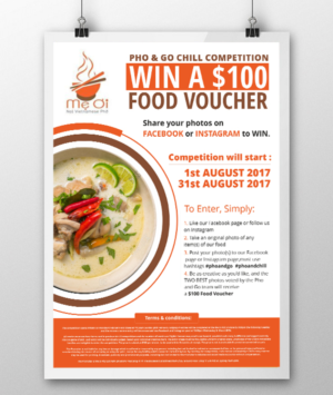 Poster Design by ecorokerz for Pho and Go Pty Ltd | Design #15452878