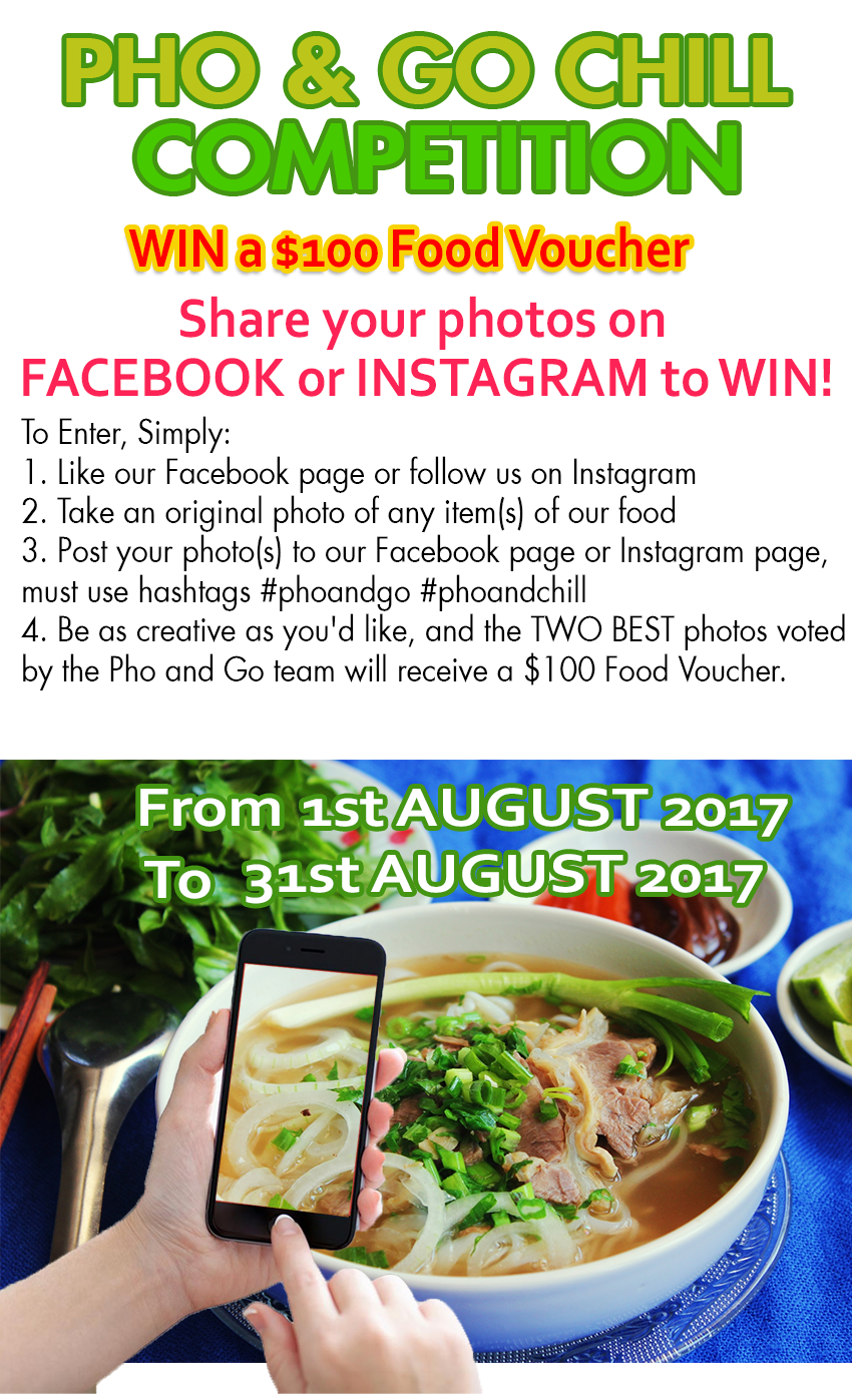 Poster Design by Cong Nguyen for Pho and Go Pty Ltd | Design #15472882