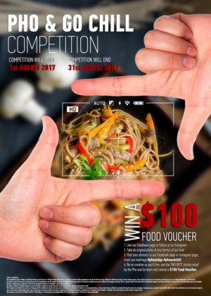 Poster Design by smertekinci for Pho and Go Pty Ltd | Design #15568446