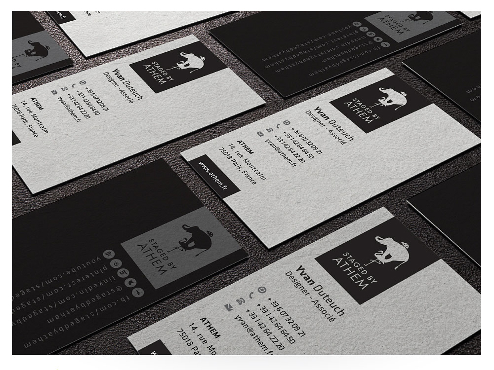 Business Card Design by the.x for Iffel International | Design #2669144