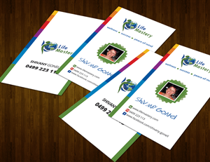 Business Card Design by  Artman for Life Mastery | Design: #2607743