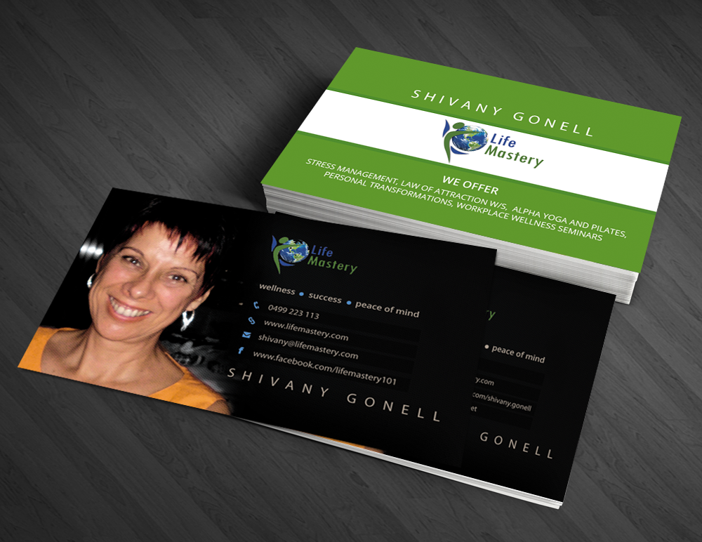 Business Card Design by  Artman for Life Mastery | Design #2614196