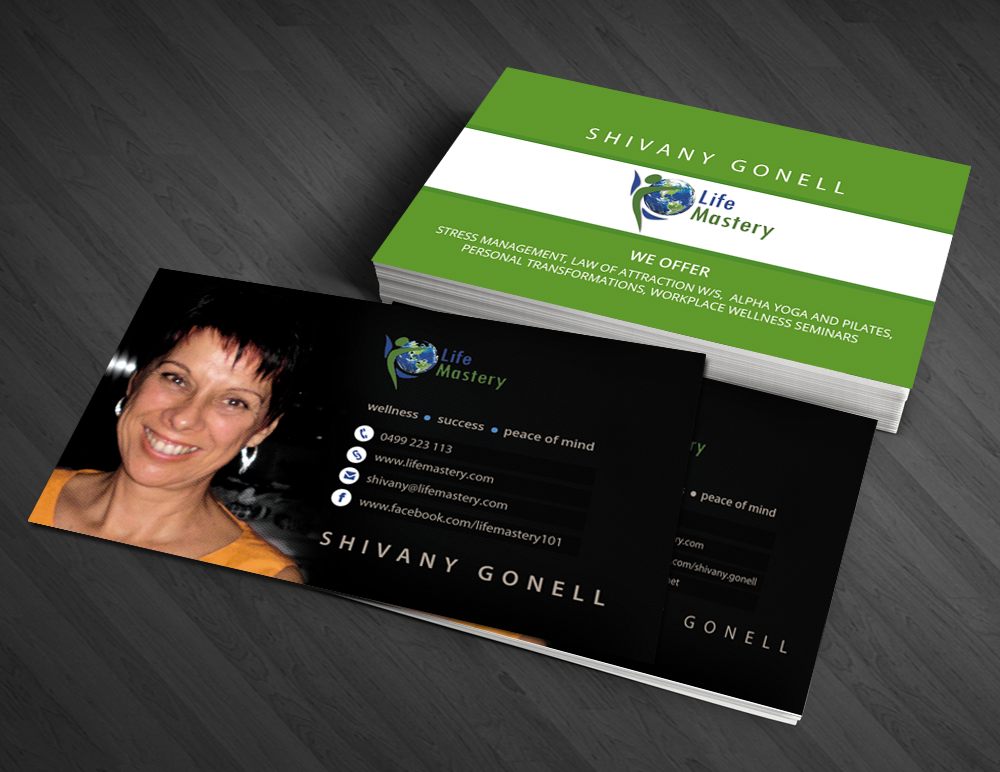 Business Card Design by  Artman for Life Mastery | Design #2614253