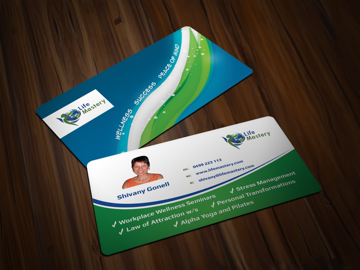 Business Card Design by Scorpius design for Life Mastery | Design #2600246