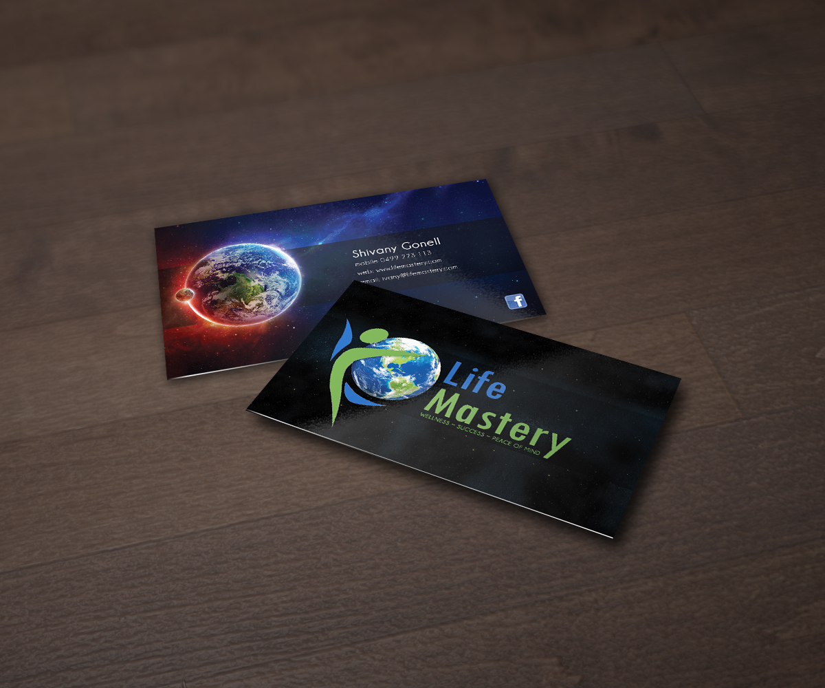 Business Card Design by FutureDesigne for Life Mastery | Design #2610086