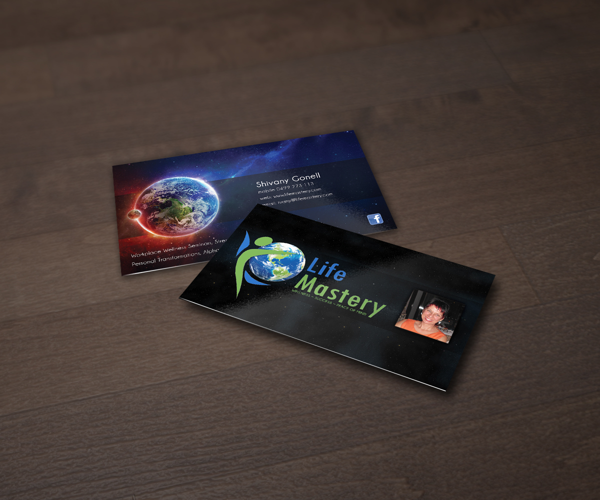 Business Card Design by FutureDesigne for Life Mastery | Design #2613087