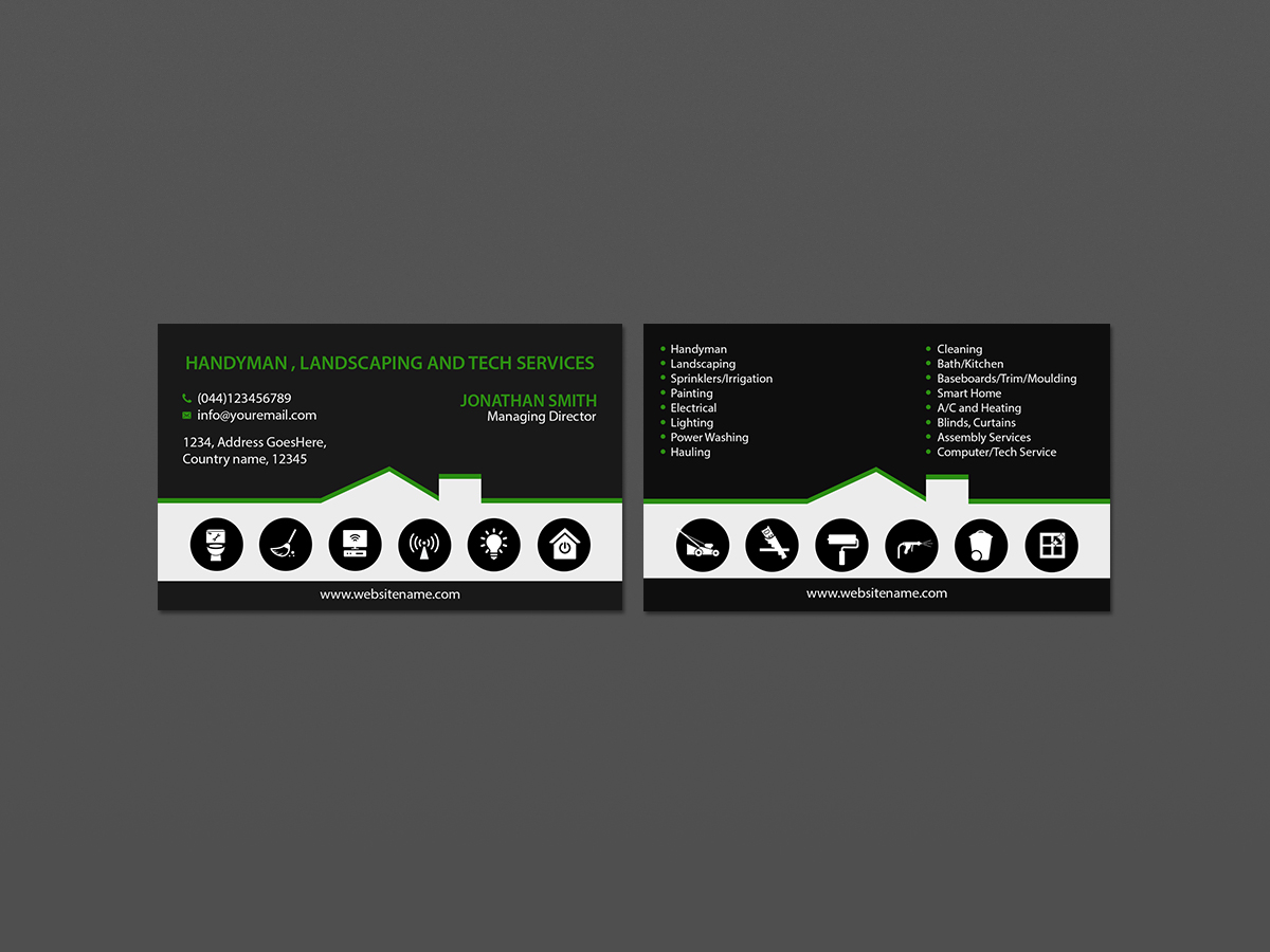 Business Card Design by Creations Box 2015 for this project | Design #15523132