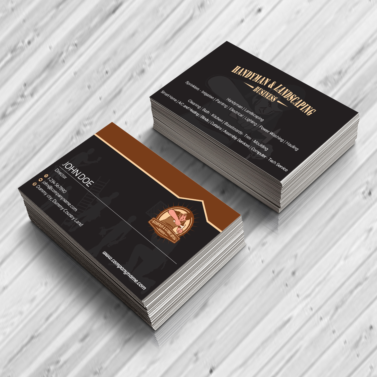 Business Card Design by Creative Jiniya for this project | Design #15479138