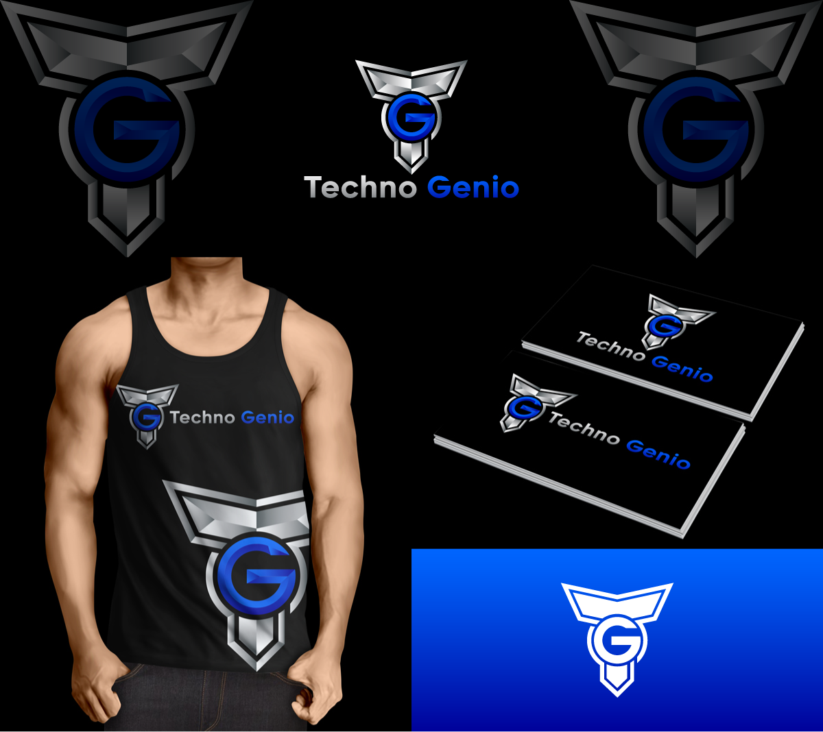 Logo Design by mr.stanche for Techno Genio | Design #15461247
