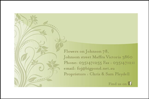 Business Card Design by Amrita Das