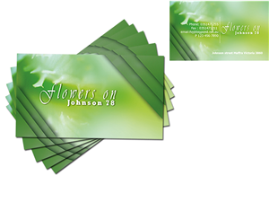 Business Card Design by Alkid Erkoçaj