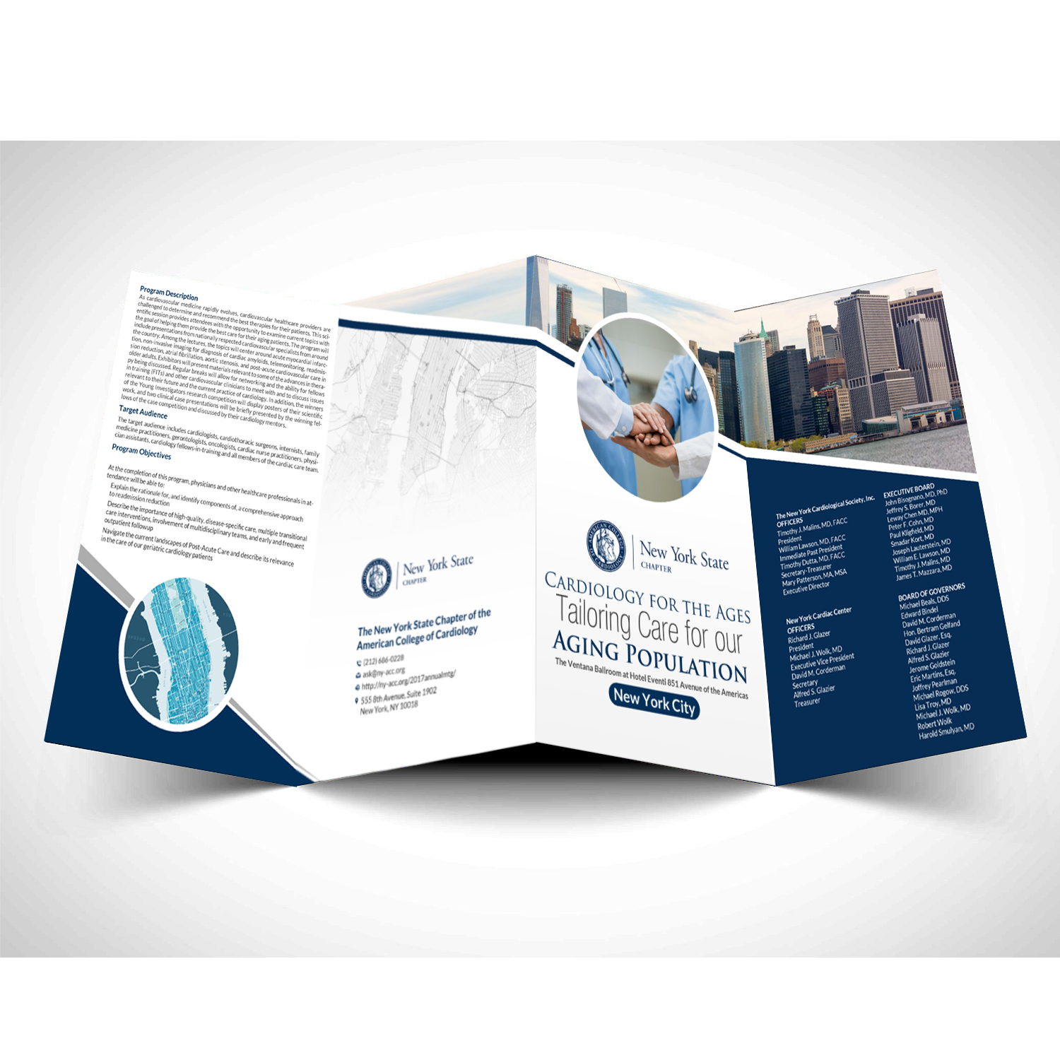 Brochure Design by creative.bugs for The New York Cardiological Society, Inc. | Design #15465631