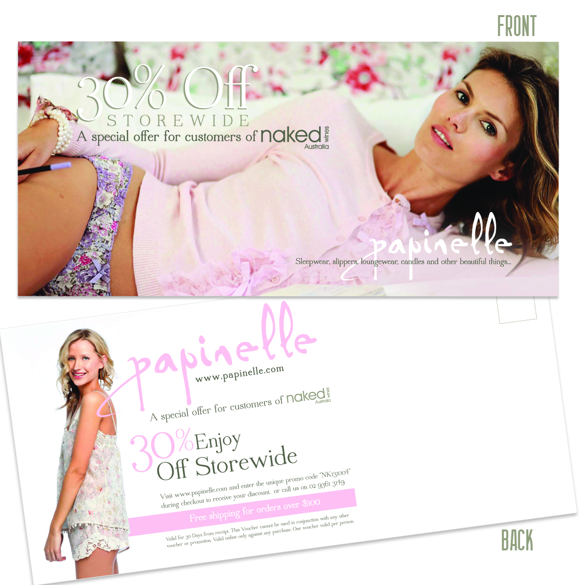 Flyer Design by Tanith for Papinelle Pty Ltd | Design #2592628