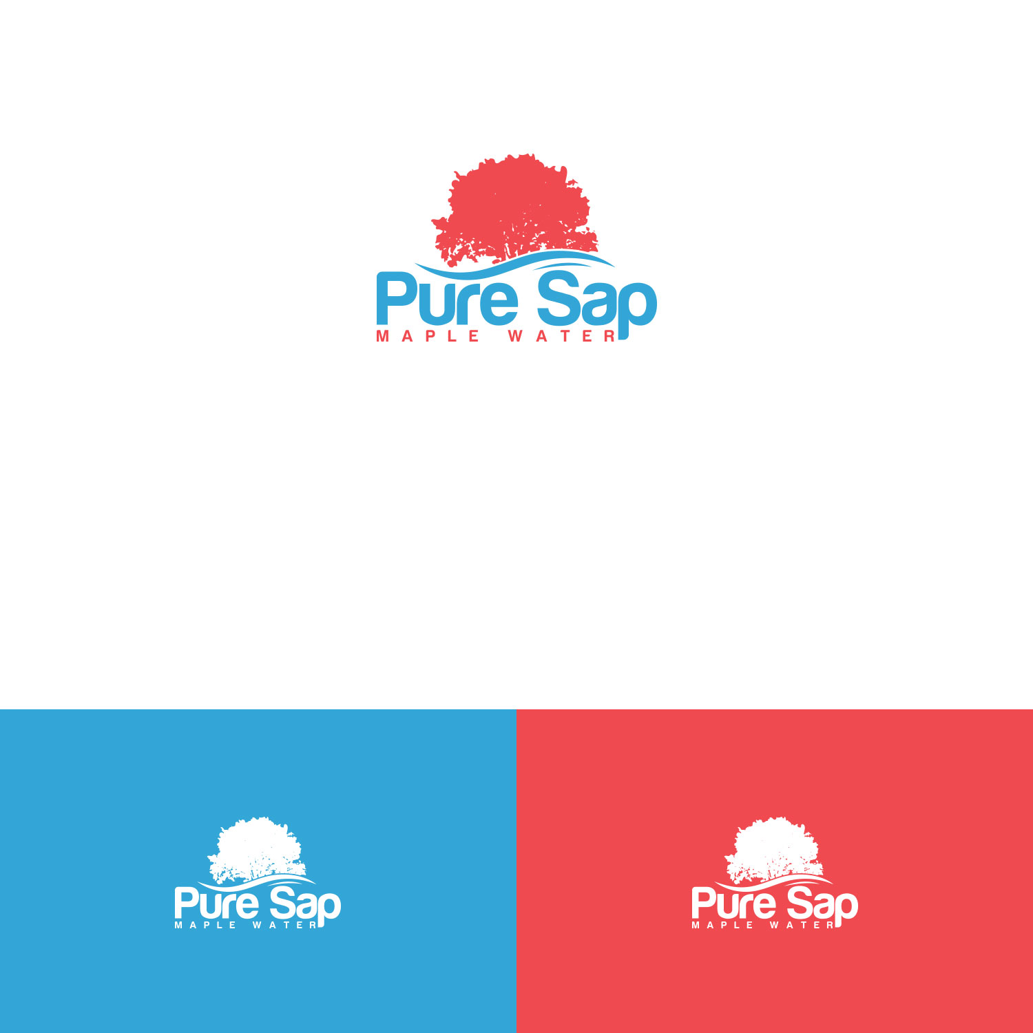 Logo Design by DesignDUO for Pure Sap | Design #15479493