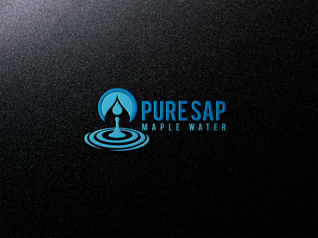 Bold Professional Logo Design For Pure Sap Maple Water By Imsakiballhasan Design
