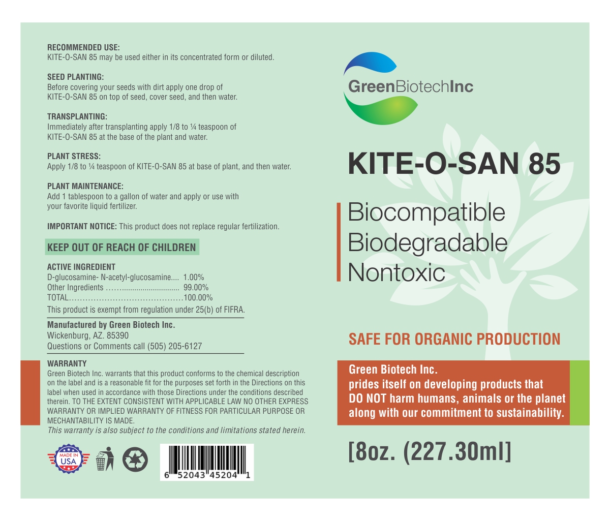 Diseño de Etiqueta por Savitra para Green Biotech Inc. | Diseño #15816402