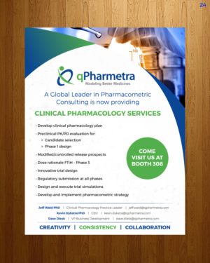 Advertisement Design by uniquedesign10 for qPharmetra | Design: #15472576