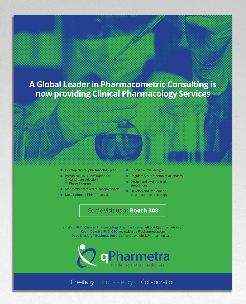 Advertisement Design by andrew3344 for qPharmetra | Design #15474239