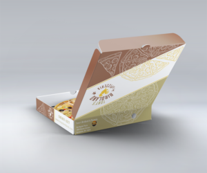 New Custom Pizza Box Design Project For Independant Restaurant | Packaging Design by Akshar Shailesh