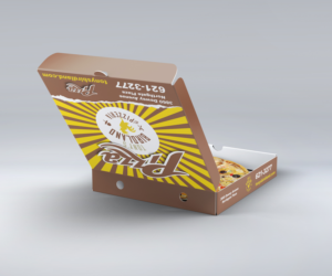 New Custom Pizza Box Design Project For Independant Restaurant | Packaging Design by Shark1