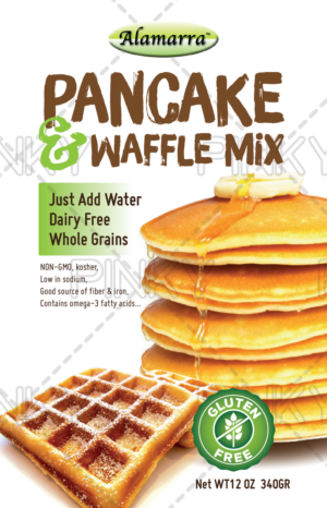 Alamarra: National Baking Mix Company Needs a Pancake And Waffle Mix Label Design | Diseño de Etiqueta por Pinky 