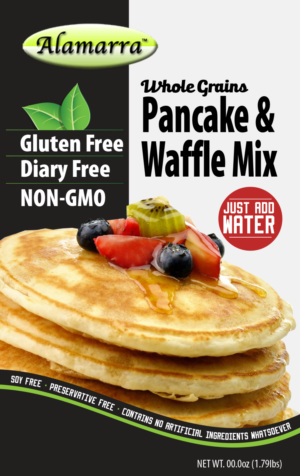 Alamarra: National Baking Mix Company Needs a Pancake And Waffle Mix Label Design | Diseño de Etiqueta por Soula Vetter