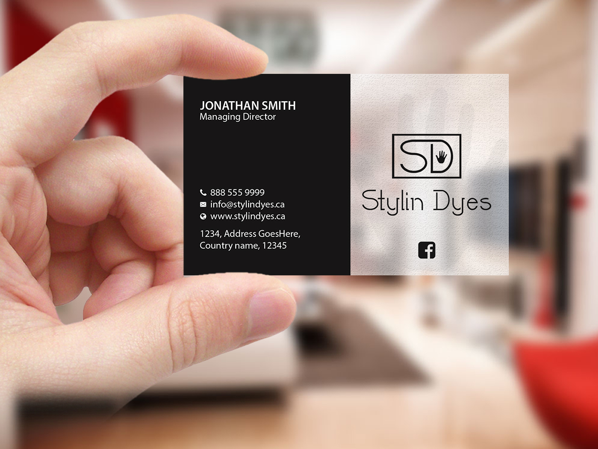 Logo Design by Creations Box 2015 for Stylin Dyes | Design #15477083