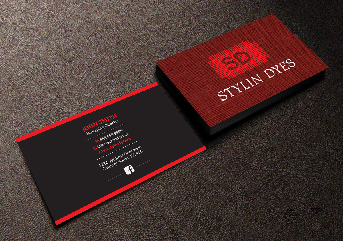 Logo Design by Creations Box 2015 for Stylin Dyes | Design #15498214