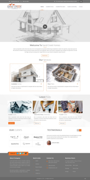 Web Design par pb pour ce projet | Design : #15469633
