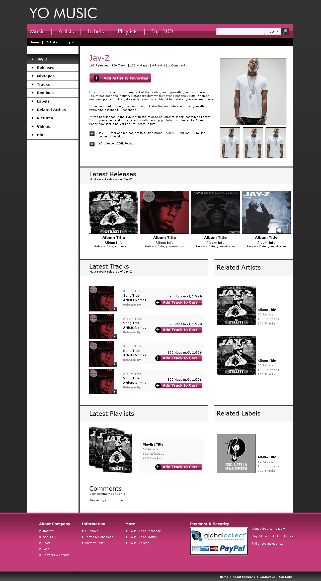 Web Design by LogoDesigns.ae for Project Manager | Design #39843