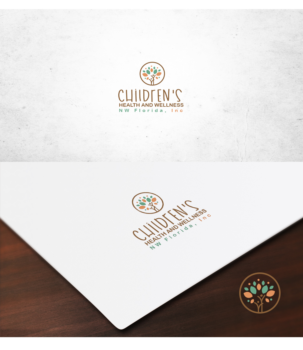 Logo Design by ne_padamo for childrens health and wellness of NW Florida | Design #15606545