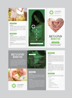 'Beyond Birth' promotional brochure | Flyer-Design von DesignMarket