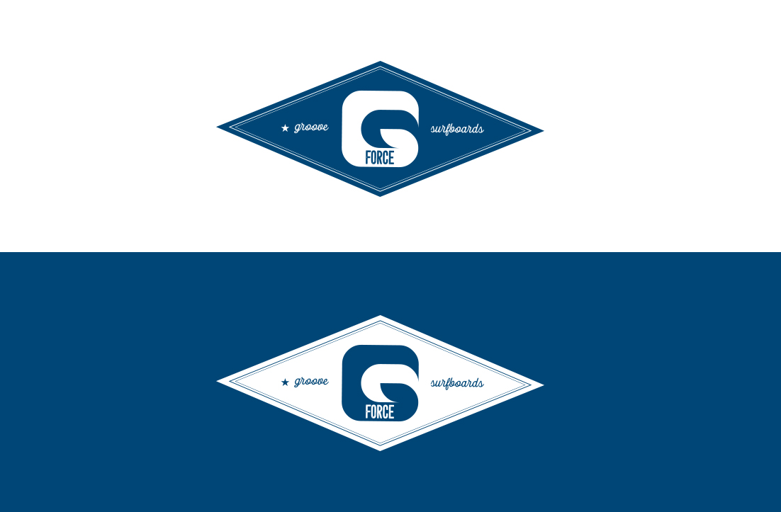 Logo-Design von GLDesigns für G-Force Groove Surfboards | Design #15488601