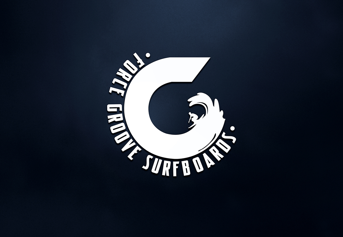Logo Design by Marco Rubio for G-Force Groove Surfboards | Design #15591177
