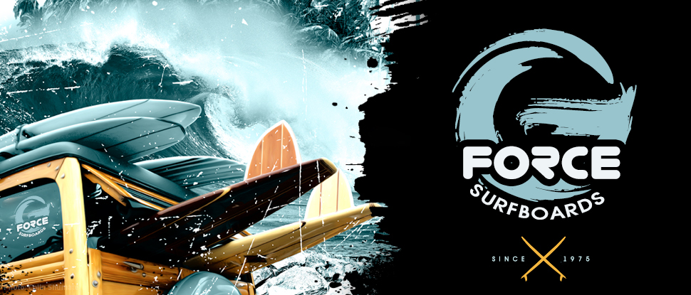 Logo Design by Roman Designs for G-Force Groove Surfboards | Design #15489238