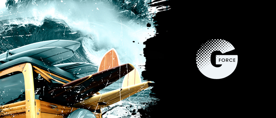 Design de Logo par Roman Designs pour G-Force Groove Surfboards | Design #15489520