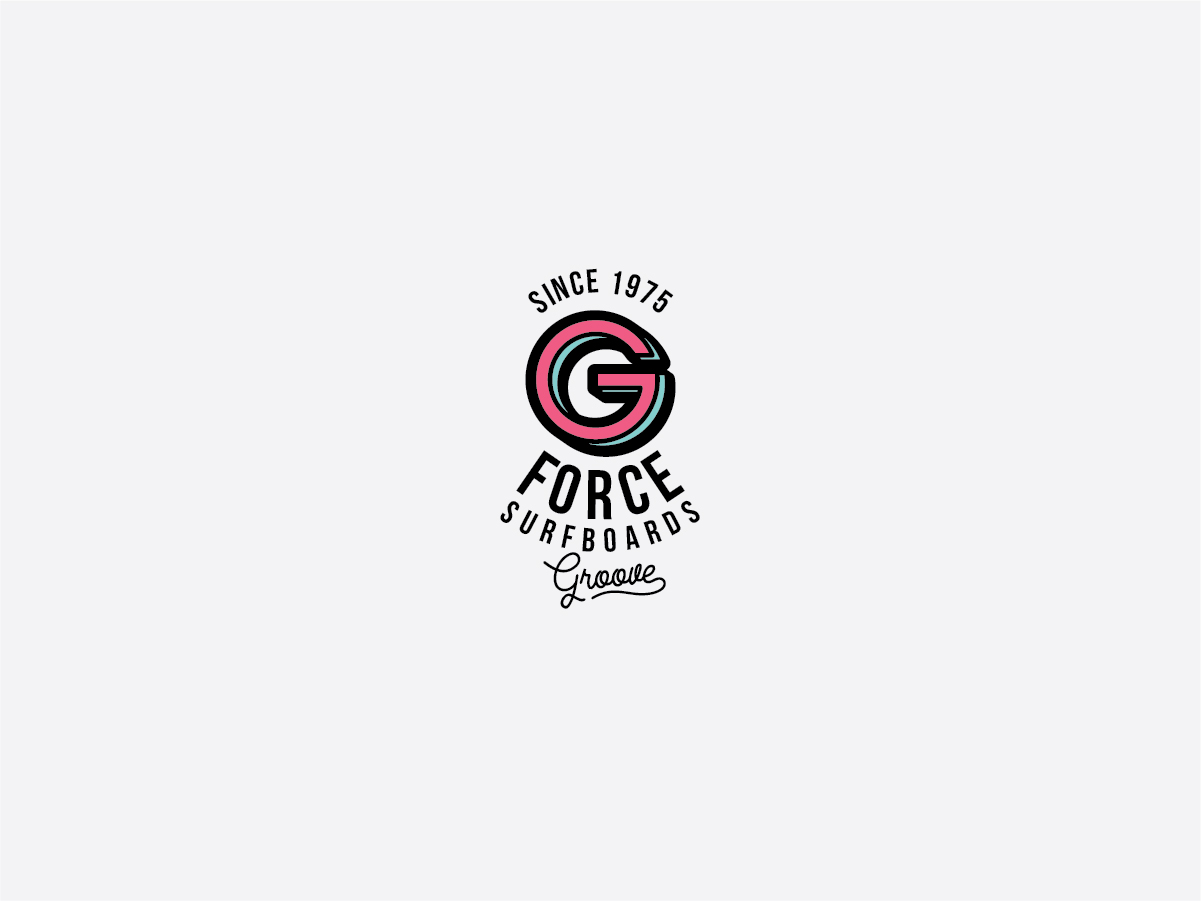 Logo Design by mldtrvs for G-Force Groove Surfboards | Design #15500393