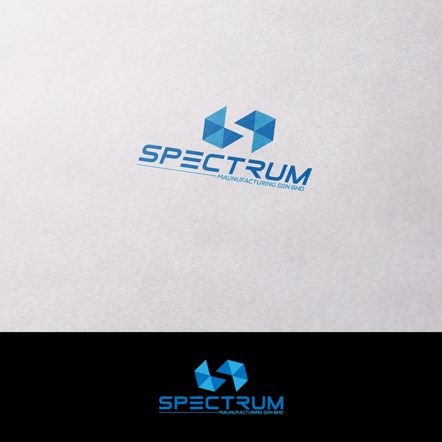 Logo Design by DesignDUO for Spectrum Manufacturing Sdn Bhd | Design #15585498