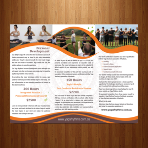 Flyer Design by theblueart for Yoga Rhythms | Design: #15539823