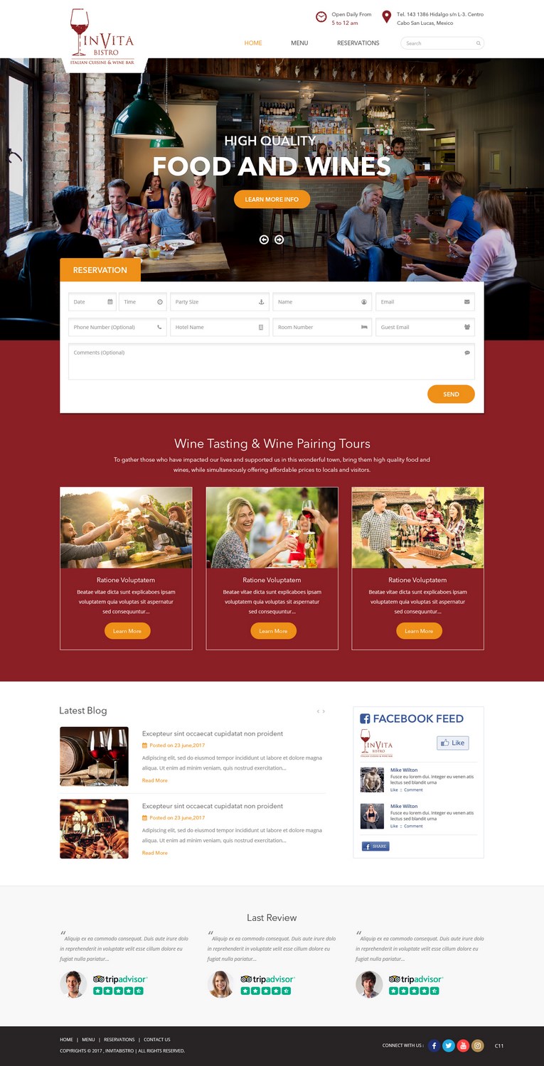 Web Design by pb for Cabo escape tours | Design #15544056