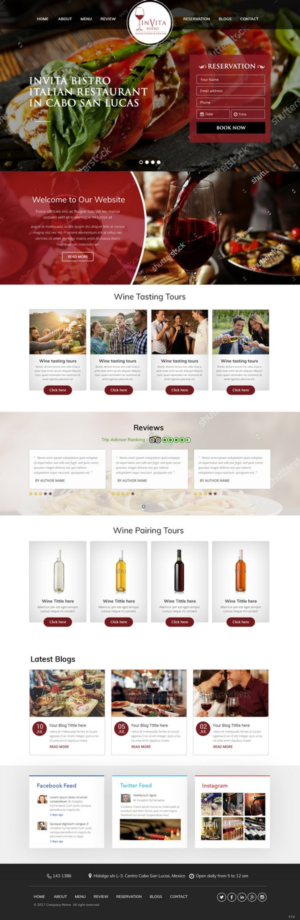 Web Design by pb for Cabo escape tours | Design: #15544057