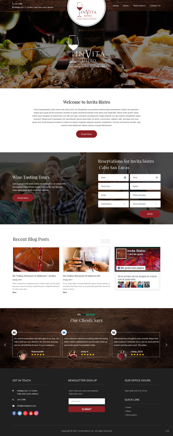 Web Design by pb for Cabo escape tours | Design #15544059