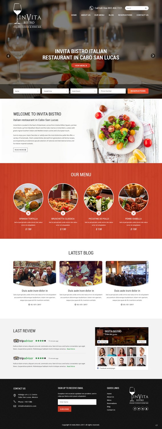 Web Design by pb for Cabo escape tours | Design #15544077