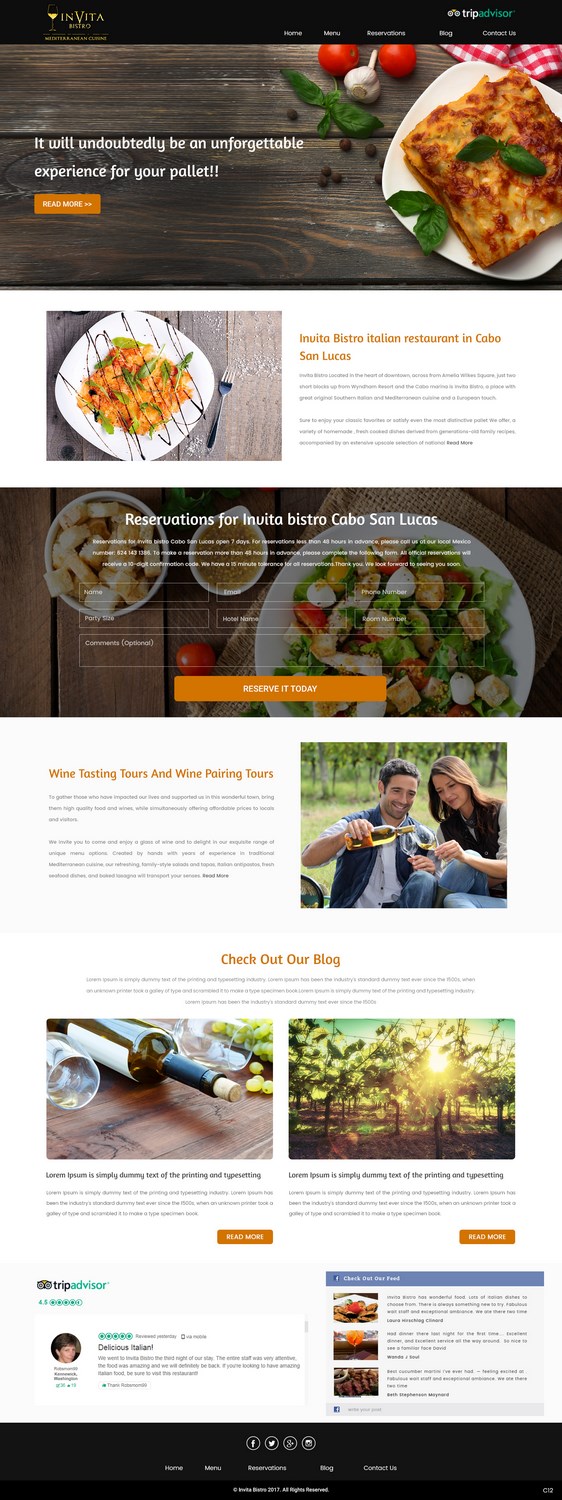 Web Design by pb for Cabo escape tours | Design #15544079