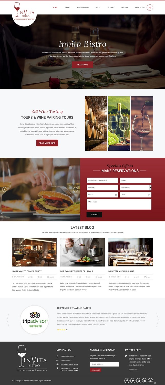 Web Design by pb for Cabo escape tours | Design #15544081