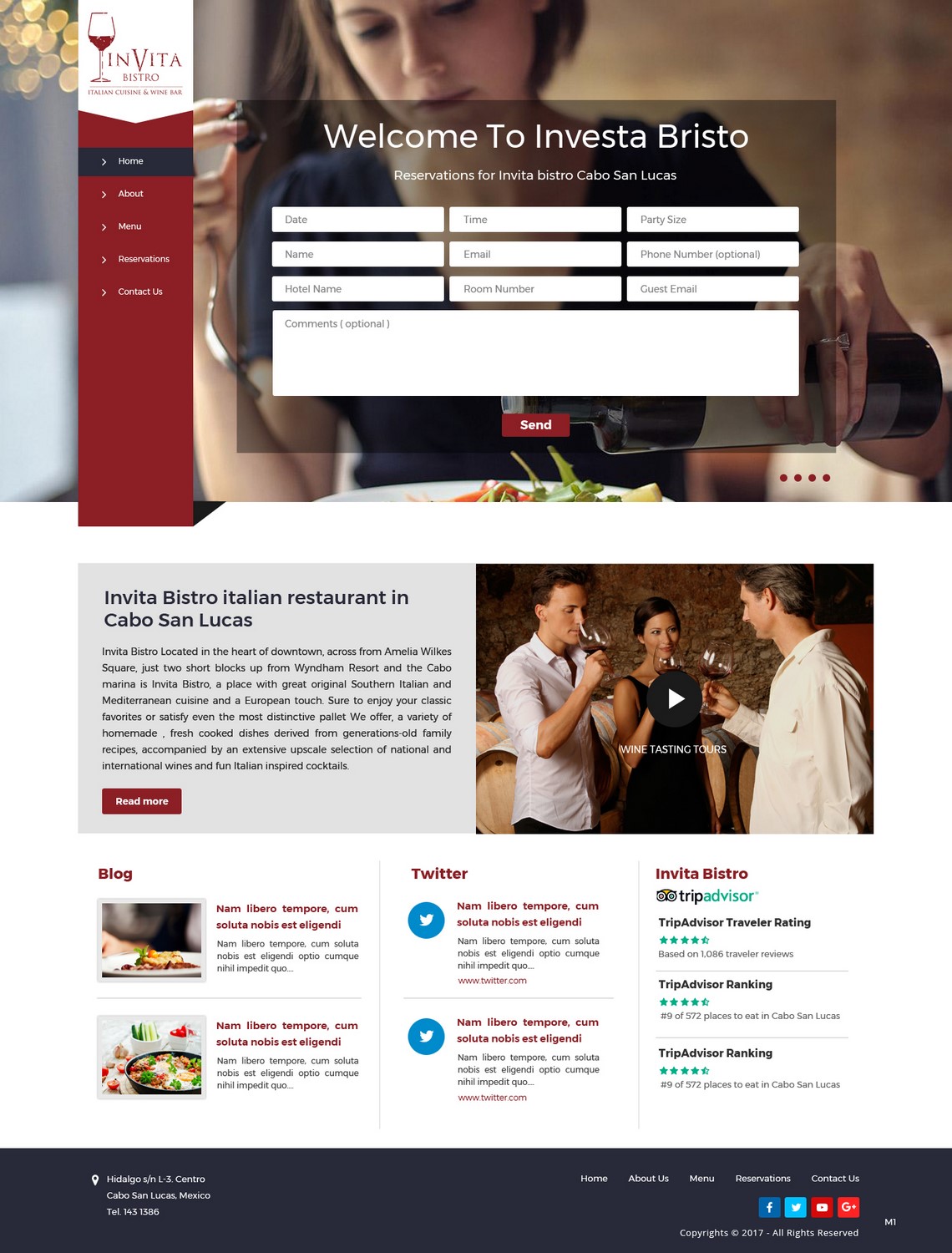 Web Design by pb for Cabo escape tours | Design #15547793
